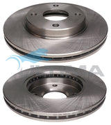 Brake Disc Rotor (F) Fits Focus LS, LT, LV AAP2118 - Ultima