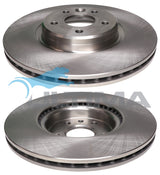 Brake Rotor Front (F) Fits Focus XR5 2.5L 5cyl TURBO 04/06 on AAP2120 - Ultima