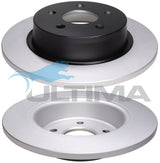 Brake Drum Rear (R) Fits Ford - Kuga-TF / Escape -ZG. Mechanical Hand Brake AAP2169 - Ultima