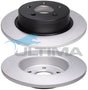 Brake Drum Rear (R) Fits Ford - Kuga-TF / Escape -ZG. Mechanical Hand Brake AAP2169 - Ultima