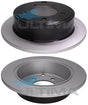 Brake Disc Rotor Rear Fits SOLID OUTLANDER/CJ LANCER 3/08. CHRY-SEBRING/AVENGER/CALIBER/COMPASS AAP2209 - Ultima