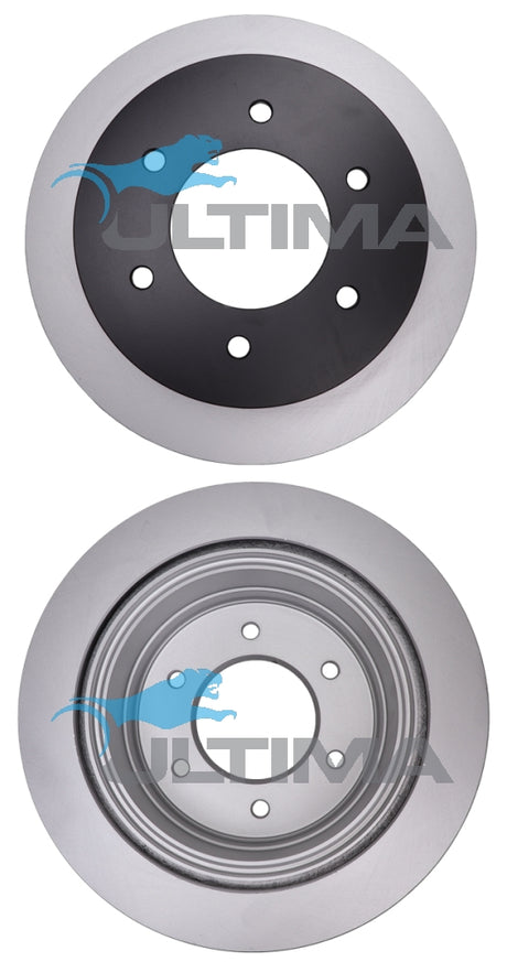 Brake Disc Rotor Rear Fits Mitsubishi PB/PC Challenger 2009-2015 AAP2215 - Ultima