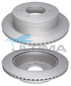 Brake Disc Rotor Rear Fits MITSUBISHI PAJERO NS-NW 10/06 - NOW AAP2219 - Ultima