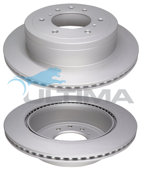 Brake Disc Rotor Rear Fits MITSUBISHI PAJERO NS-NW 10/06 - NOW AAP2219 - Ultima