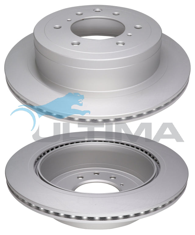 Brake Disc Rotor Rear Fits MITSUBISHI PAJERO NS-NW 10/06 - NOW AAP2219 - Ultima