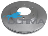 Brake Disc Rotor (F) Fits Triton 4x4 MR 2019 On, Pajero Sport 2015 On 320mm Rotor AAP2234 - Ultima