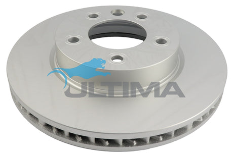 Brake Disc Rotor Front RHS Fits VW TOUAREG 17" WHEELS 02- 330MM GEOMET COATED RH VANE AAP2244R - Ultima