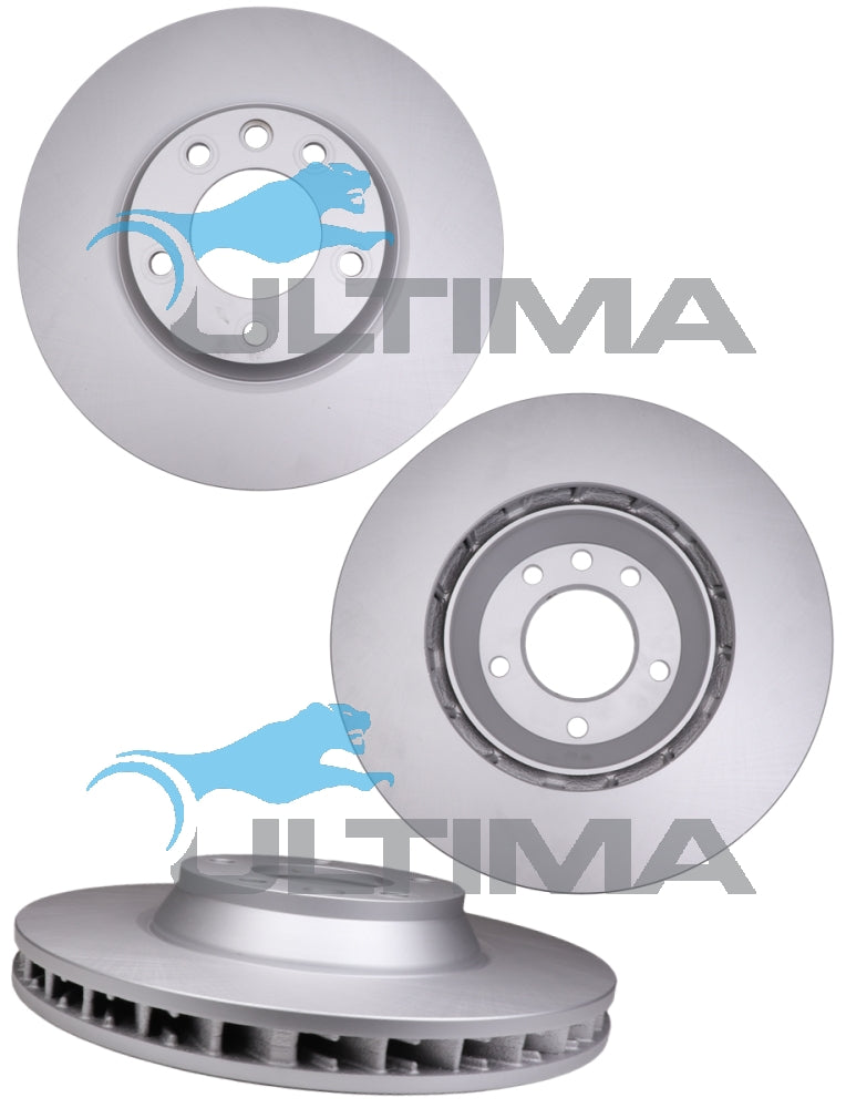 Brake Disc Rotor Front RHS Fits AUDI Q7 QUATTRO 4L 9/06-7/15, PORSCHE CAYENNE 6/03-ON GEOMET CODE 1LF & 1LN AAP2246R - Ultima