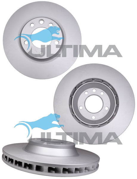 Brake Disc Rotor Front RHS Fits AUDI Q7 QUATTRO 4L 9/06-7/15, PORSCHE CAYENNE 6/03-ON GEOMET CODE 1LF & 1LN AAP2246R - Ultima
