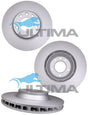Brake Disc Rotor Front RHS Fits AUDI Q7 QUATTRO 4L 9/06-7/15, PORSCHE CAYENNE 6/03-ON GEOMET CODE 1LF & 1LN AAP2246R - Ultima