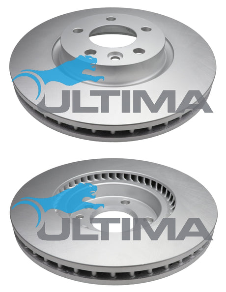 Brake Disc Rotor Front Fits VW TRANSPORT T5 17" 04/03-ON AAP2248 - Ultima