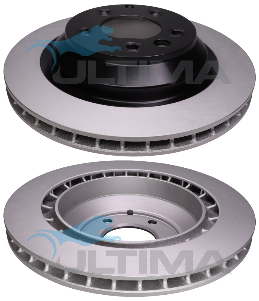 Brake Disc Rotor Rear Fits VW Touareg 7L, Porsche, Audi Q7 358mm AAP2249 - Ultima