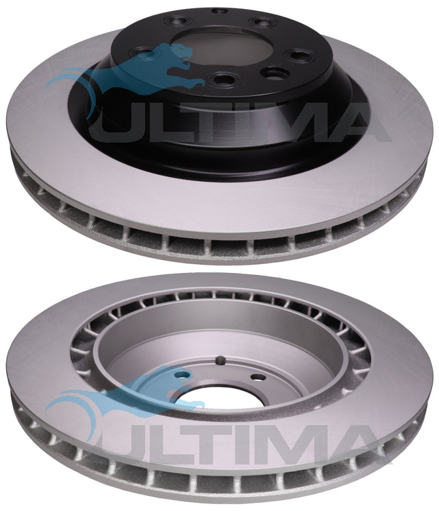 Brake Disc Rotor Rear Fits VW Touareg 7L, Porsche, Audi Q7 358mm AAP2249 - Ultima