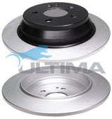 Brake Disc Rotor (R) Fits Mercedes-Benz Vito 9/03-08, Viano 6/03-07 Geomet Coated AAP2257 - Ultima