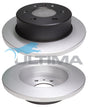 Brake Disc Rotor Rear Fits MERC SPRINTER 3T 3.5T 06/06-ON GEOMET COATED AAP2269 - Ultima