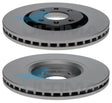 Brake Disc Rotor Front Fits PEUGEOT 307 283mm diameter, CITROEN C4 1.6 05-ON GEOMET COATED AAP2275 - Ultima