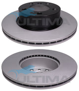 Brake Disc Rotor Front Fits BMW 118i, 120i, 316i,d, 318i,d,320i, 420d,I F3 Series AAP2282 - Ultima