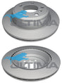 Brake Disc Rotor Rear Fits BMW VENTED 300MM GEOMET COATED. 185mm HANDBRAKE. BMW 4 SERIES F32-F36 3 SERIES WAGON F31 AAP2285 - Ultima