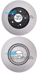 Brake Disc Rotor Front Fits SSANGYONG Korando C200 & C300 AAP2292 - Ultima