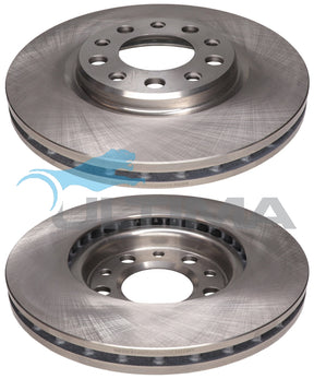 Brake Disc Rotor Front Fits ALFA GIULETTA, FIAT 500X, JEEP RENEGADE AAP2294 - Ultima
