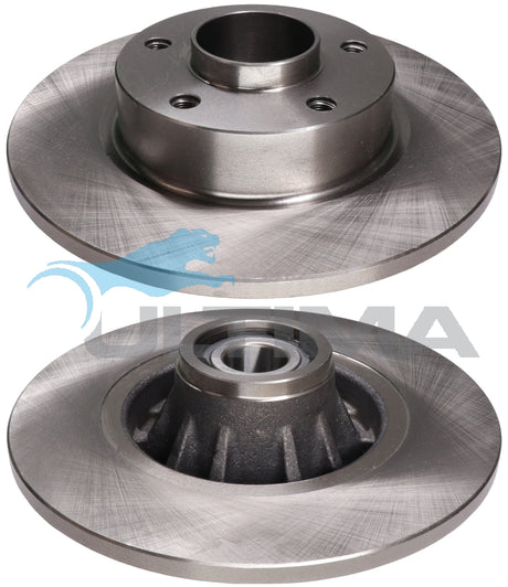Brake Disc Rotor Front Fits RENAULT TRAFIC- X83 AAP2413 - Ultima