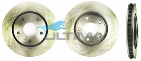 Brake Disc Rotor Front Fits CHRYSLER GRAND VOYAGER 07 AAP2420 - Ultima