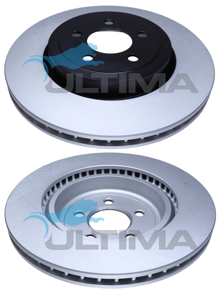 Brake Disc Rotor Front Fits CHRYSLER 300C V6 V8 345mm AAP2438 - Ultima
