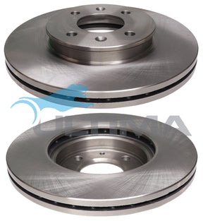 Brake Disc Rotor (Front) Fits Hyundai Accent 7/2011 ON, Kia Rio AAP2455 - Ultima