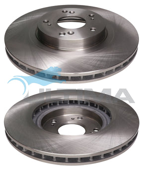 Brake Disc Rotor (F) Fits Honda Integra Type R 02- Brembo (300mm) 47.8mm High, CRV RD7 AAP2500 - Ultima