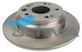Brake Disc Rotor Rear Fits HONDA CRV EU 00-05, RD7 06-07, ODYSSEY 00-05 AAP2503 - Ultima