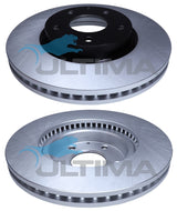 Brake Disc Rotor (F) Fits Mazda CX-5 KE 2011-2014, Mazda 6 GJ (All GL-Petrol), KF AAP2548 - Ultima