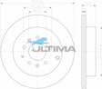 Brake Disc Rotor Rear Fits MAZDA CX-7 2006- ON AAP2563 - Ultima