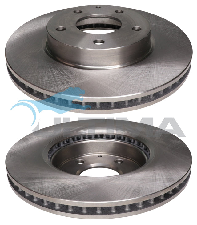 Brake Disc Rotor (F) Fits Mazda 3 BM BN 2.0L 1/2014-7/16, CX3 FWD 280mm OD AAP2565 - Ultima