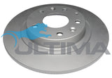 Rear Brake Disc Rotor (R) Fits Mazda CX3 Geomat Coated 2015 On AAP2569 - Ultima | Universal Auto Spares