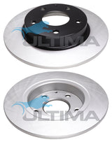 Brake Disc Rotor (R) Fits Mazda 3 BM/BN, DK CX-3 02/2018 Onward 265mm OD AAP2571 - Ultima