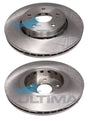 Brake Disc Rotor Front Fits SUZUKI KIZASHI FR AAP2579 - Ultima