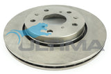 Brake Disc Rotor Front Fits SUZUKI SWIFT RS416 SPORT 9/2005-1/2011 AAP2588 - Ultima