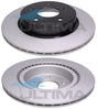 Brake Disc Rotor Rear Fits Nissan X-Trail T32, Leaf ZE1; Renault Koleos HZG AAP2621 - Ultima