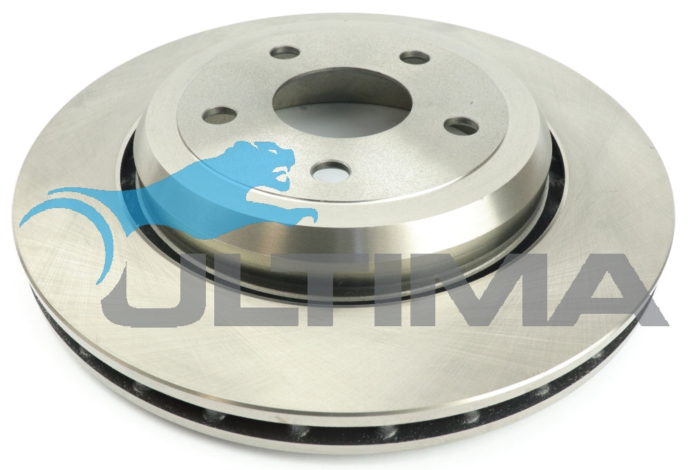 Brake Disc Rotor Rear Fits Jeep Grand Cherokee L/H SRT 8 10/2012 ON REAR ROTOR GEOMET COATED AAP2633 - Ultima