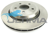Brake Disc Rotor Rear Fits Jeep Grand Cherokee L/H SRT 8 10/2012 ON REAR ROTOR GEOMET COATED AAP2633 - Ultima