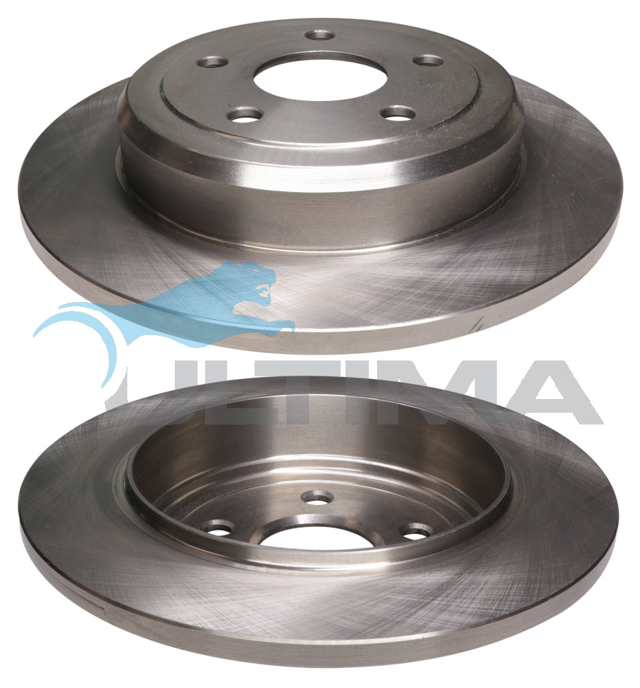 Brake Disc Rotor Rear Fits Jeep Grand Cherokee WH WK 11-ON 330mm OD Solid AAP2636 - Ultima