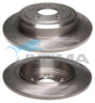 Brake Disc Rotor Rear Fits Jeep Grand Cherokee WH WK 11-ON 330mm OD Solid AAP2636 - Ultima
