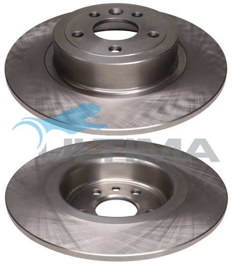 Brake Disc Rotor Rear Fits Range Rover Evoque -LV-L538 2012-18. 317mm OD AAP2643 - Ultima