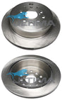 Brake Disc Rotor Rear Fits Subaru Liberty BM BR 09-ON, Outback 09-ON Rear-Dual PCD's BRZ & Toyota 86 AAP2663-10 - Ultima