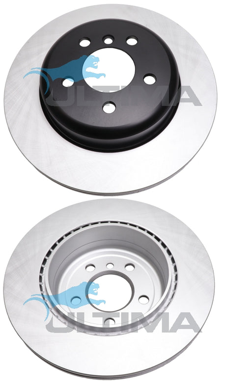 Brake Disc Rotor Rear Fits BMW 5 Series F10, F11 AAP2673 - Ultima