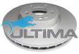 Brake Disc Rotor, Front Geomat Coated Fits Mercedes C300, C320, C250, W204, W212 6/2011 ON AAP2688 - Ultima