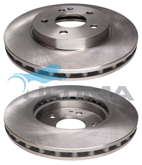 Brake Disc Rotor, Front Fits Mercedes Benz A200, B200 & B180CDI W245 2005 - ON AAP2692 - Ultima