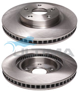 Brake Disc Rotor Front Fits Camry ACV40, AVV50, Kluger MCU28, RAV4 ACR33, Tarago ACR30, ACR50 AAP2709 - Ultima