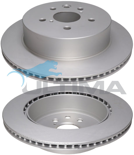 Brake Disc Rotor Rear Fits Lexus IS350 07- 310mm AAP2721 - Ultima