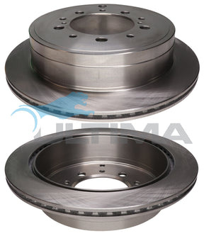 Brake Disc Rotor Rear Fits Landcruiser UZJ200, VDJ200 9/07 on AAP2723 - Ultima
